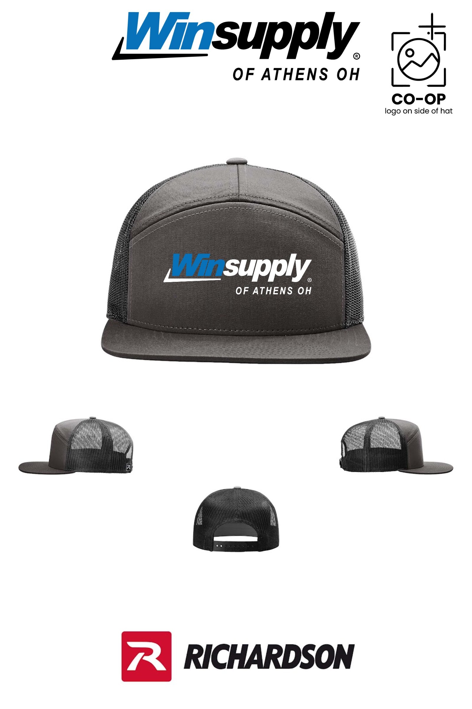 Richardson 168 Seven-Panel Trucker - Winsupply of Athens OH