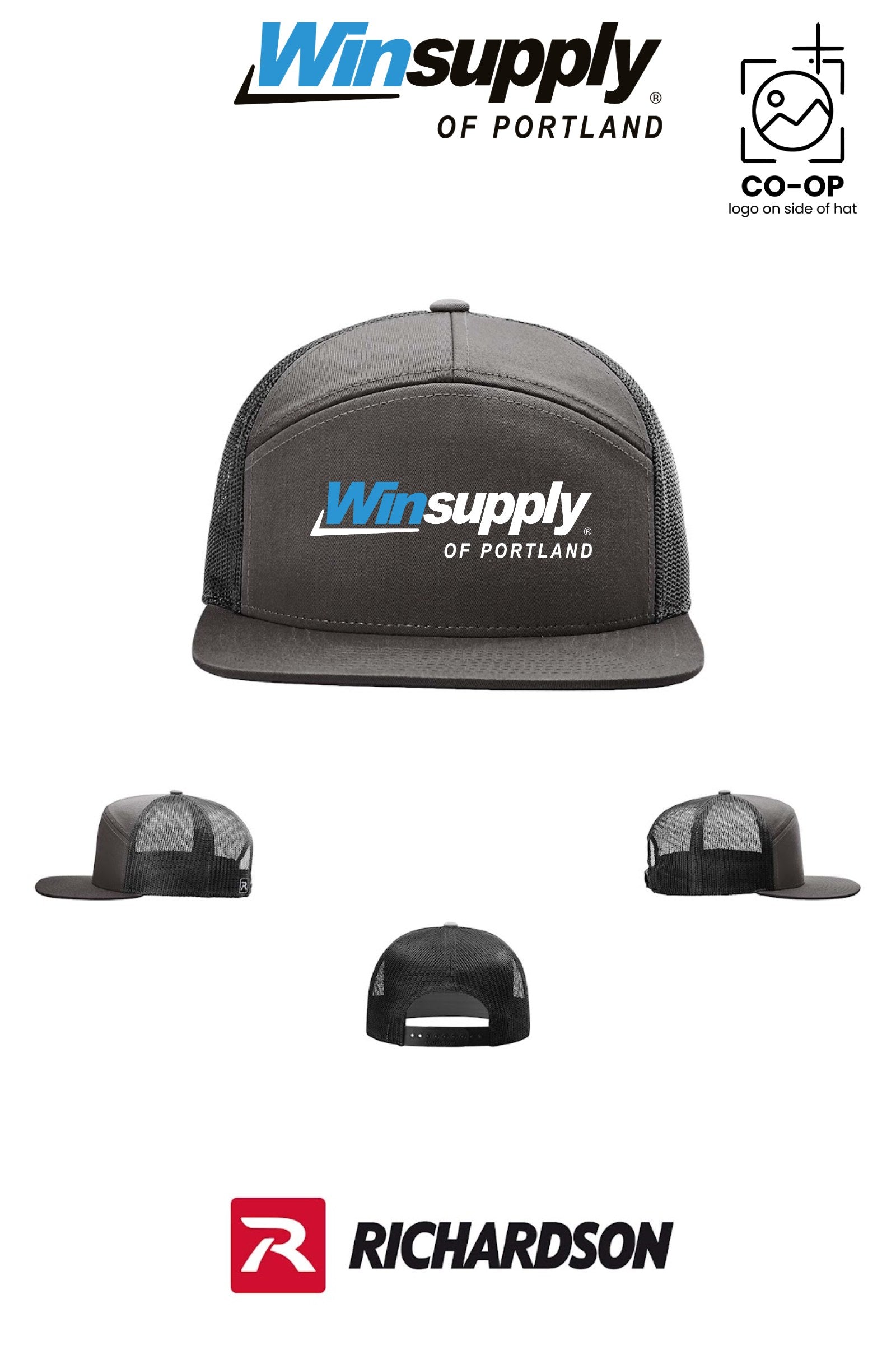 Richardson 168 Seven-Panel Trucker - Winsupply of Portland