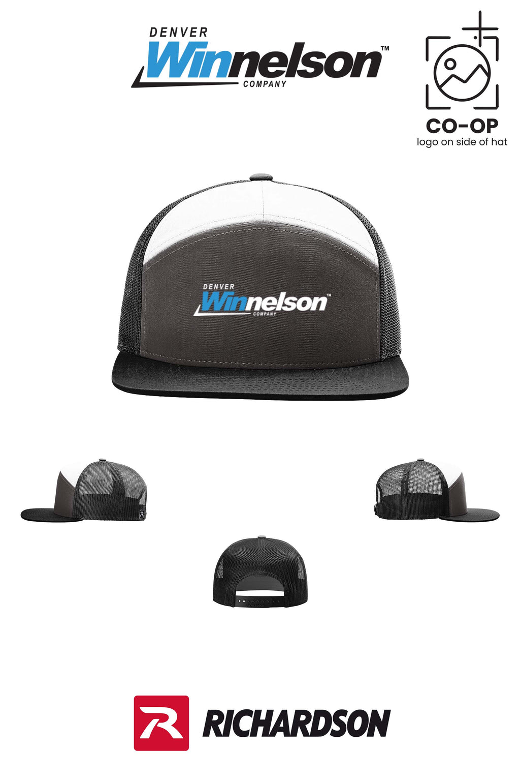 Richardson 168 Seven-Panel Trucker- Denver Winnelson