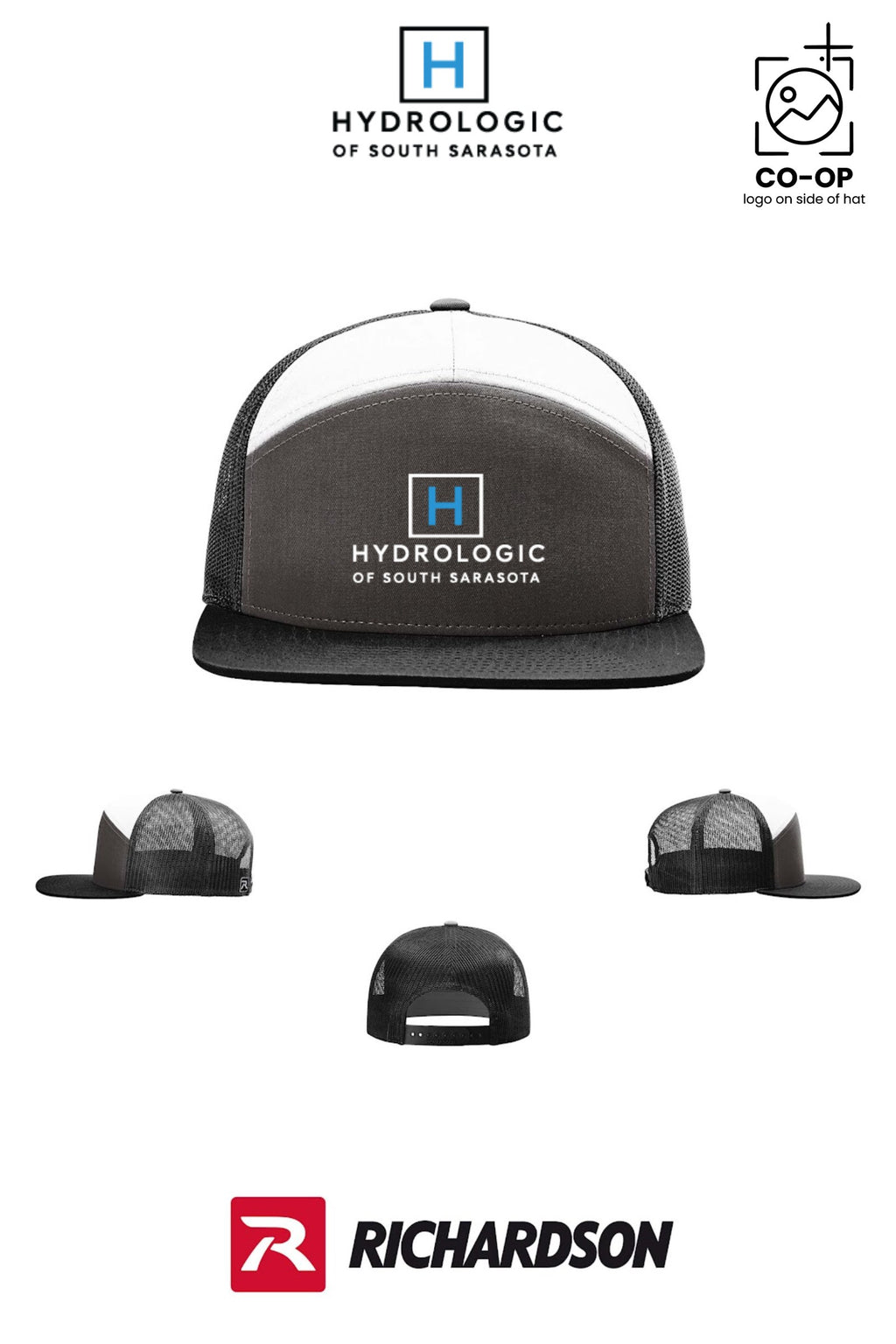 Richardson 168 Seven-Panel Trucker - Winsupply Sarasota FL Co.