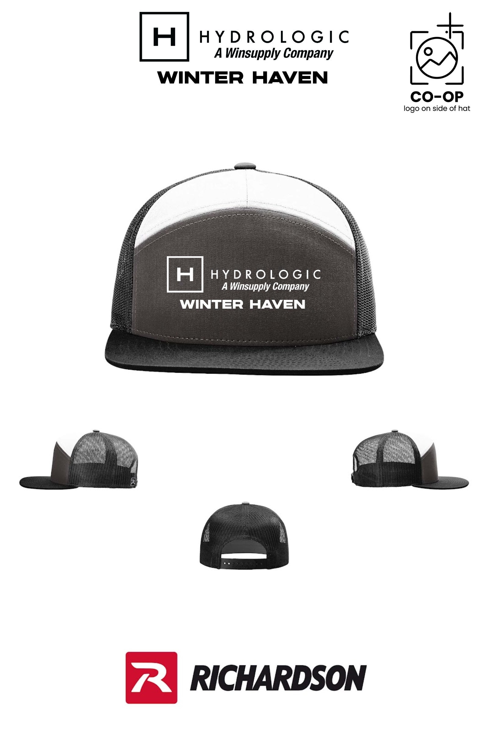 Richardson 168 Seven-Panel Trucker - Winsupply of Winter Haven