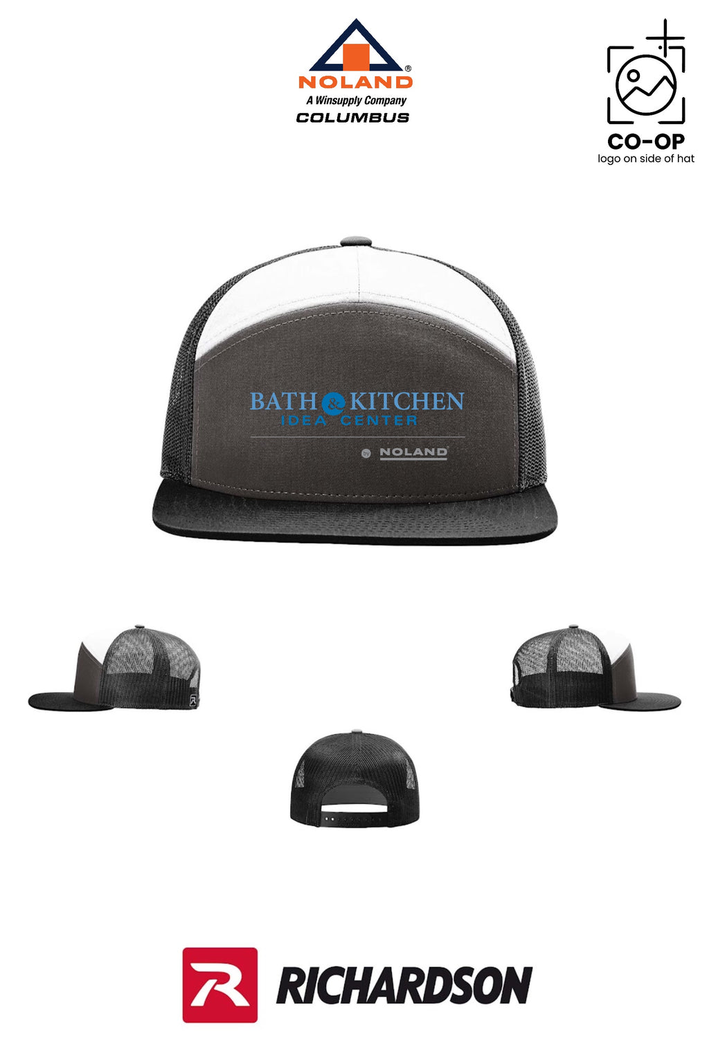 Richardson 168 Seven-Panel Trucker - Columbus Noland