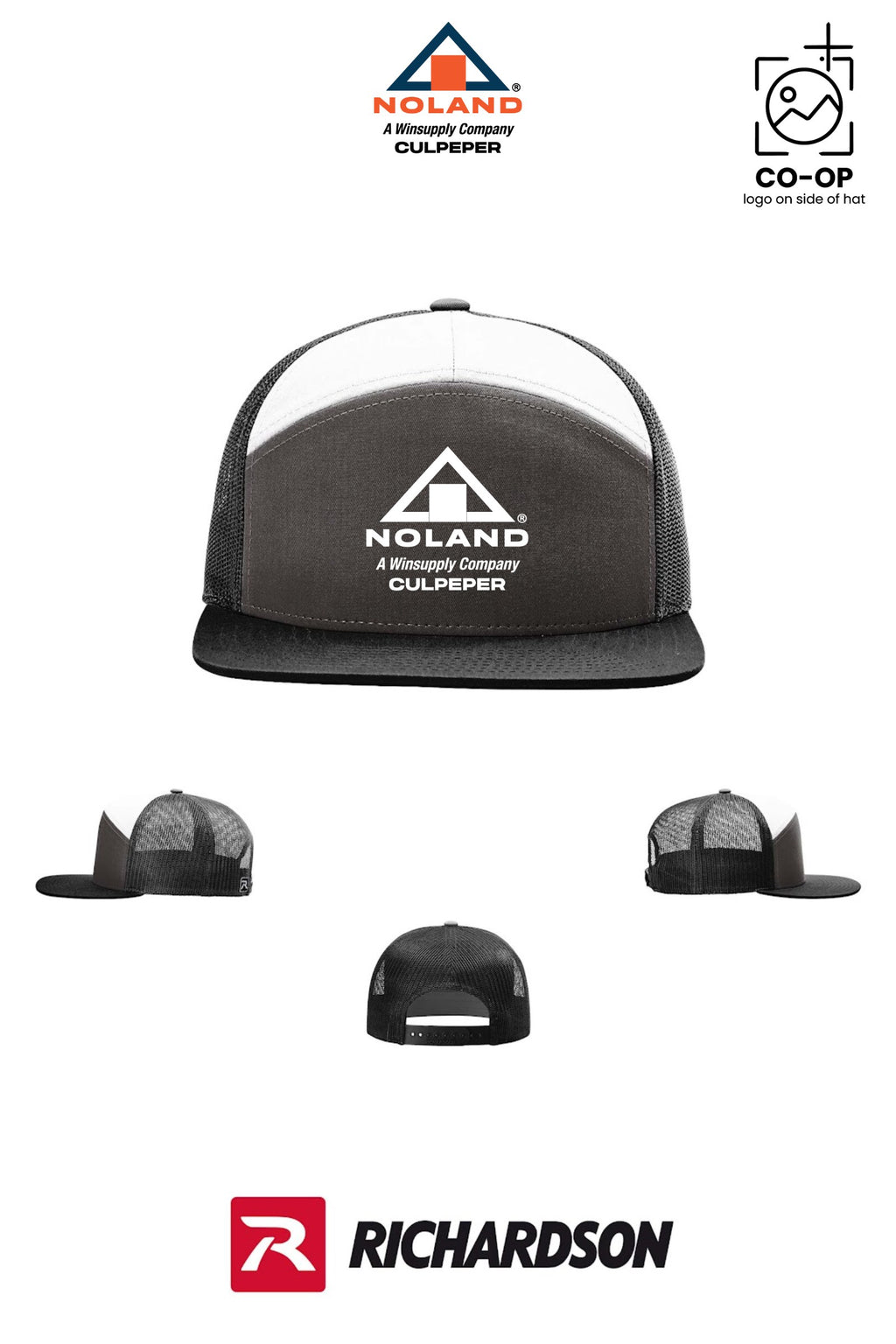 Richardson 168 Seven-Panel Trucker - Culpeper Noland