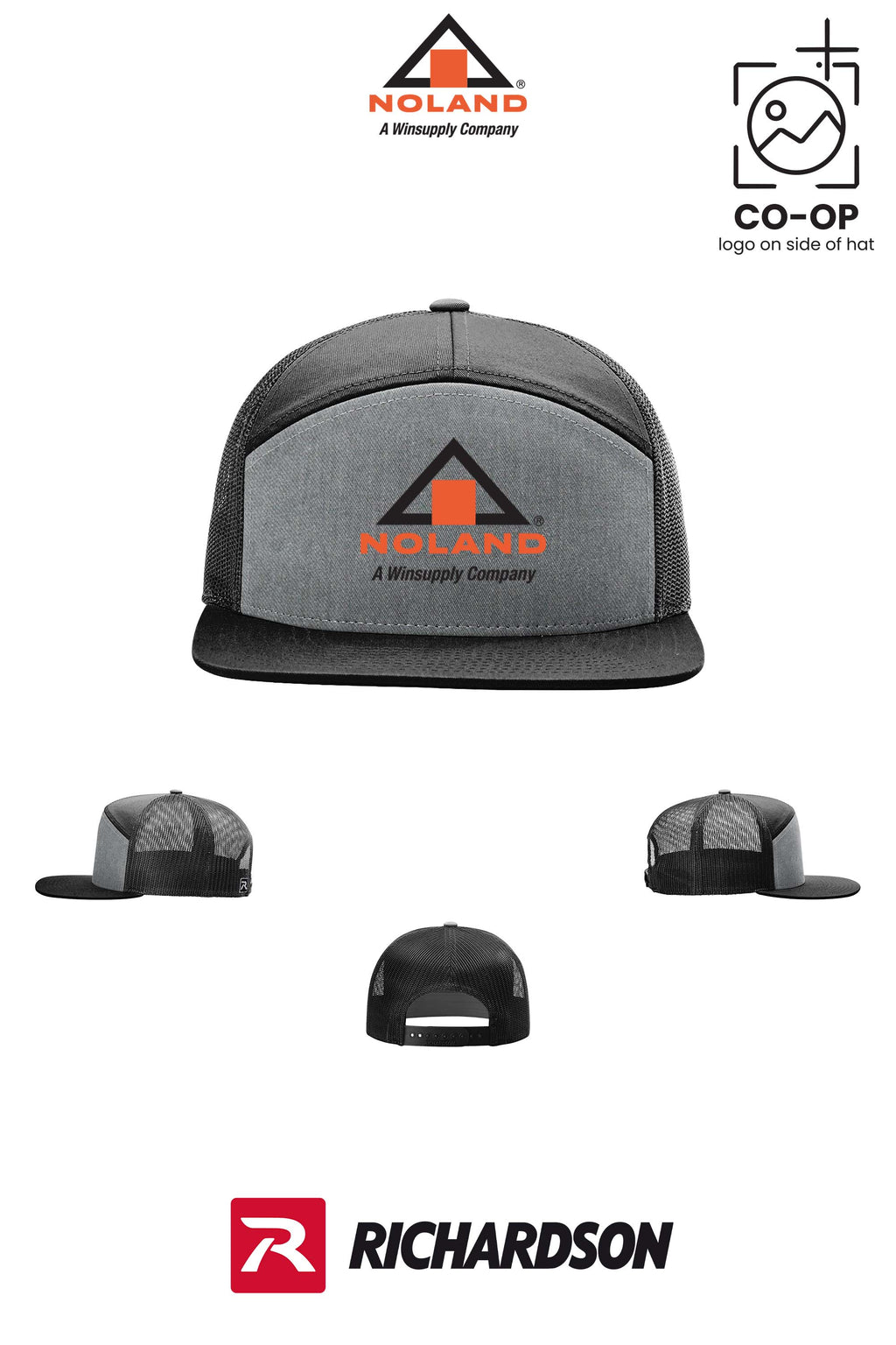 Richardson 168 Seven-Panel Trucker- Noland of Augusta GA