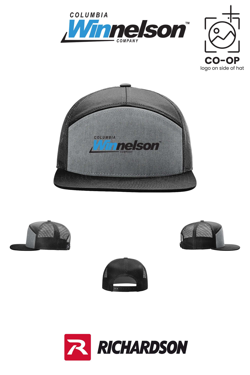 Richardson 168 Seven-Panel Trucker- Columbia MO Winnelson