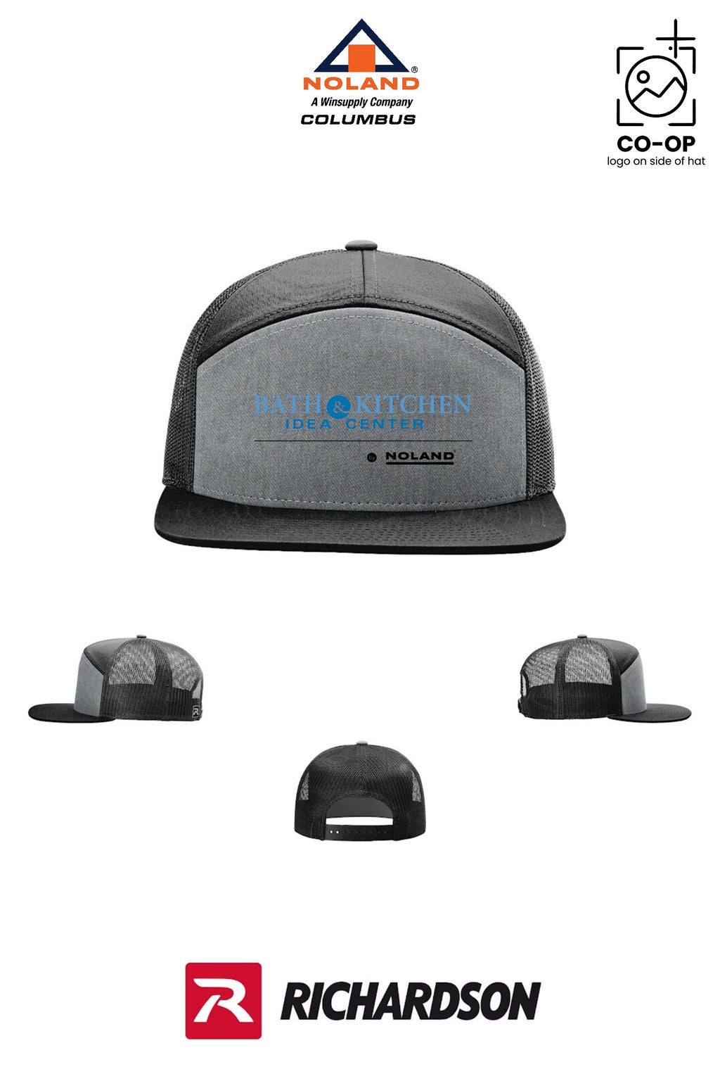 Richardson 168 Seven-Panel Trucker - Columbus Noland