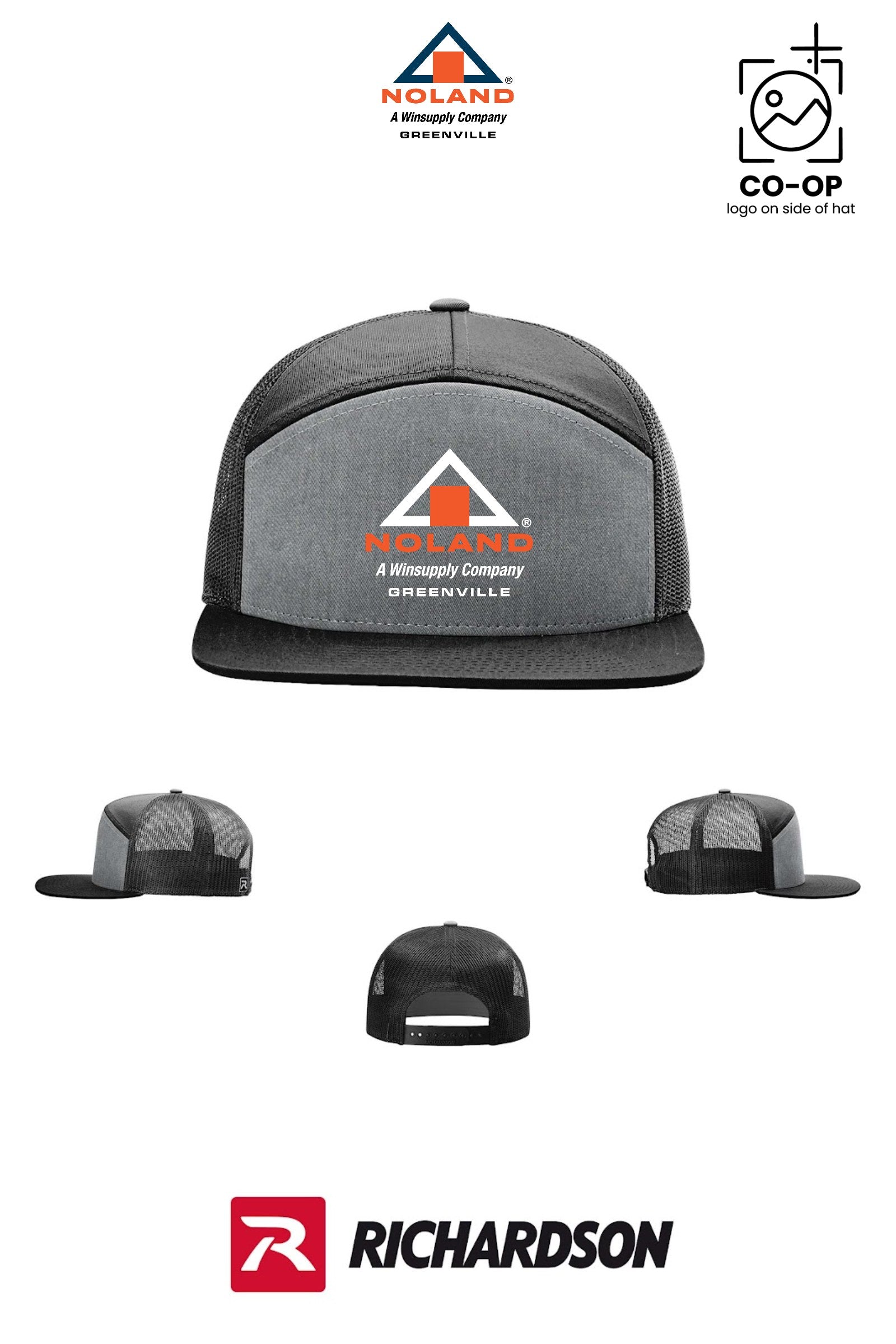 Richardson 168 Seven-Panel Trucker - Greenville Noland Co.