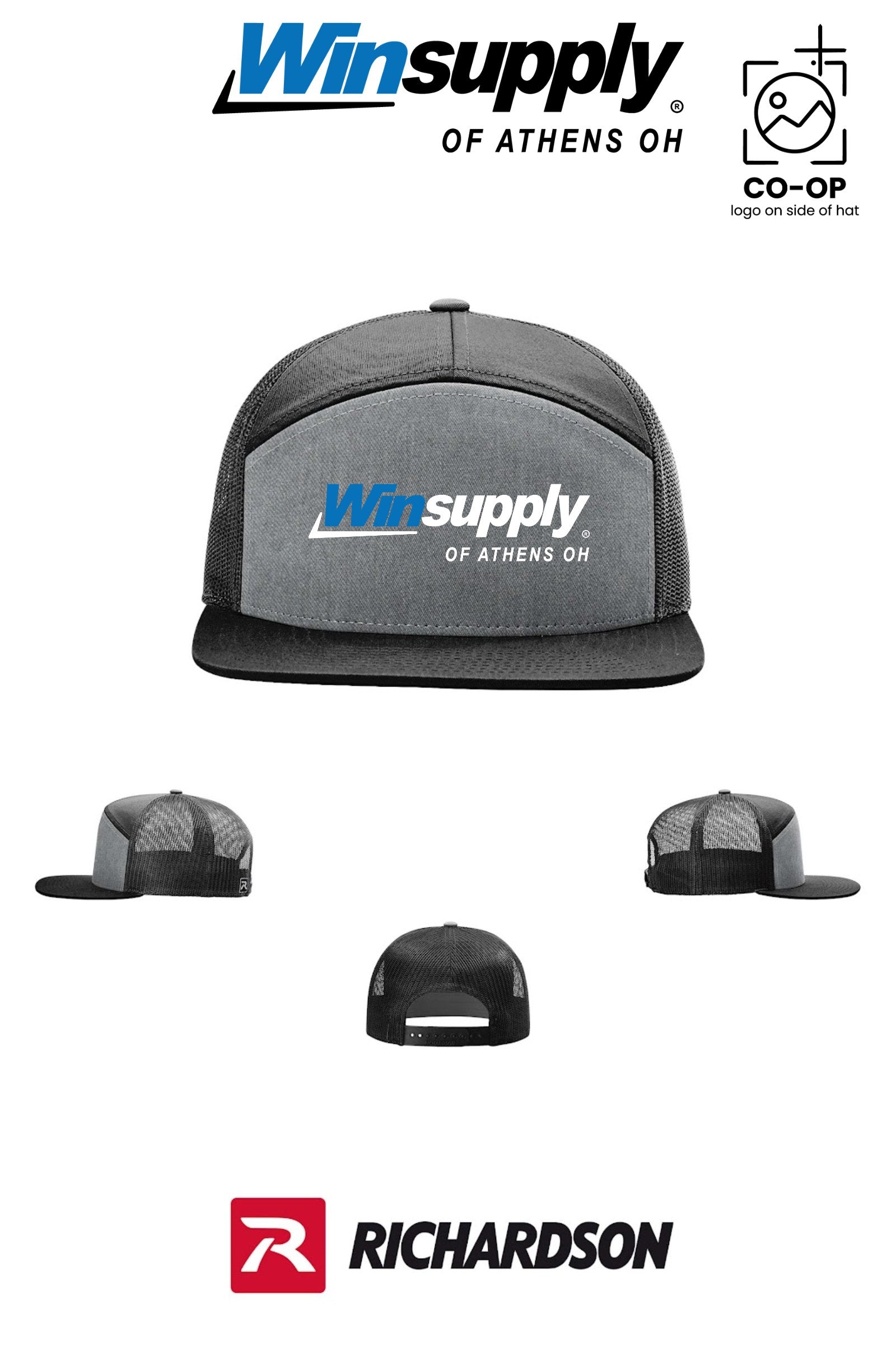 Richardson 168 Seven-Panel Trucker - Winsupply of Athens OH