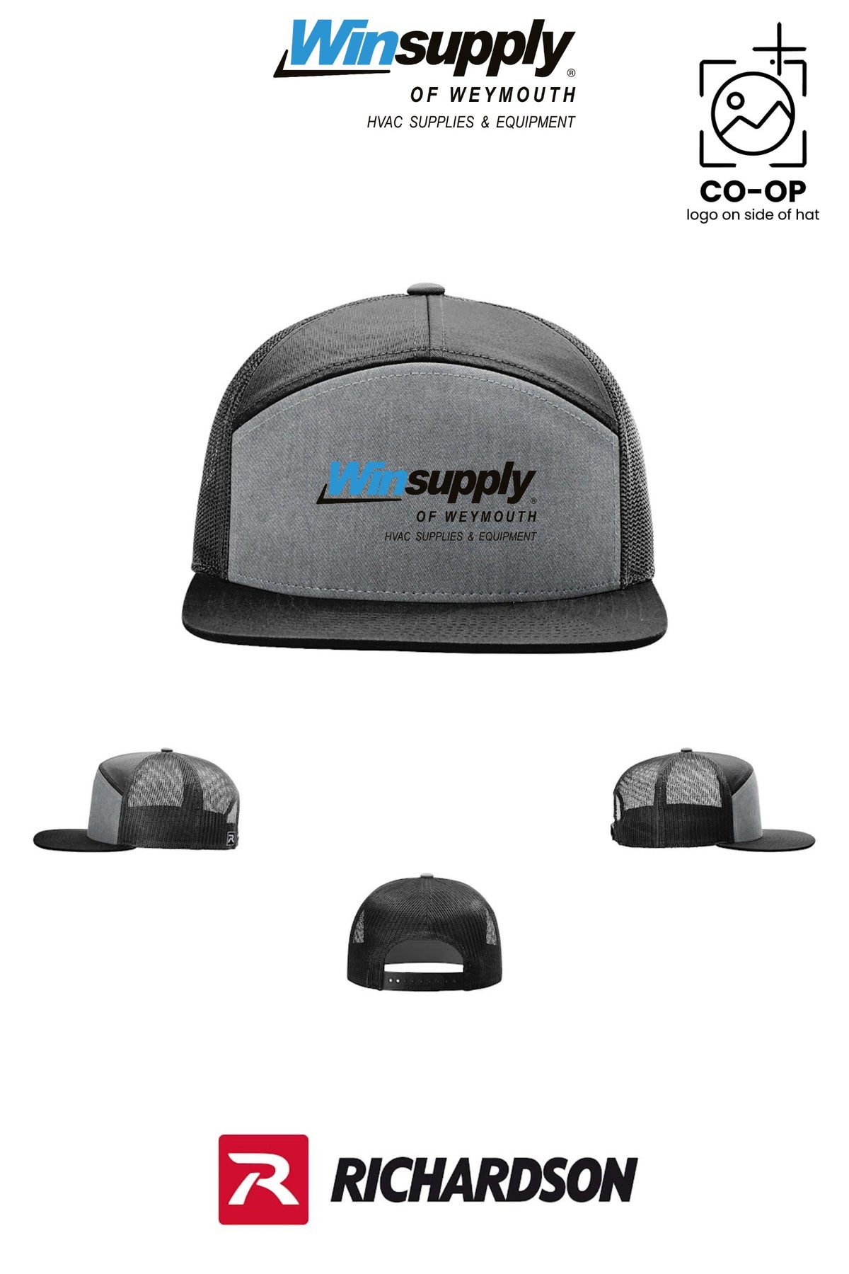 Richardson 168 Seven-Panel Trucker - Winsupply of Weymouth