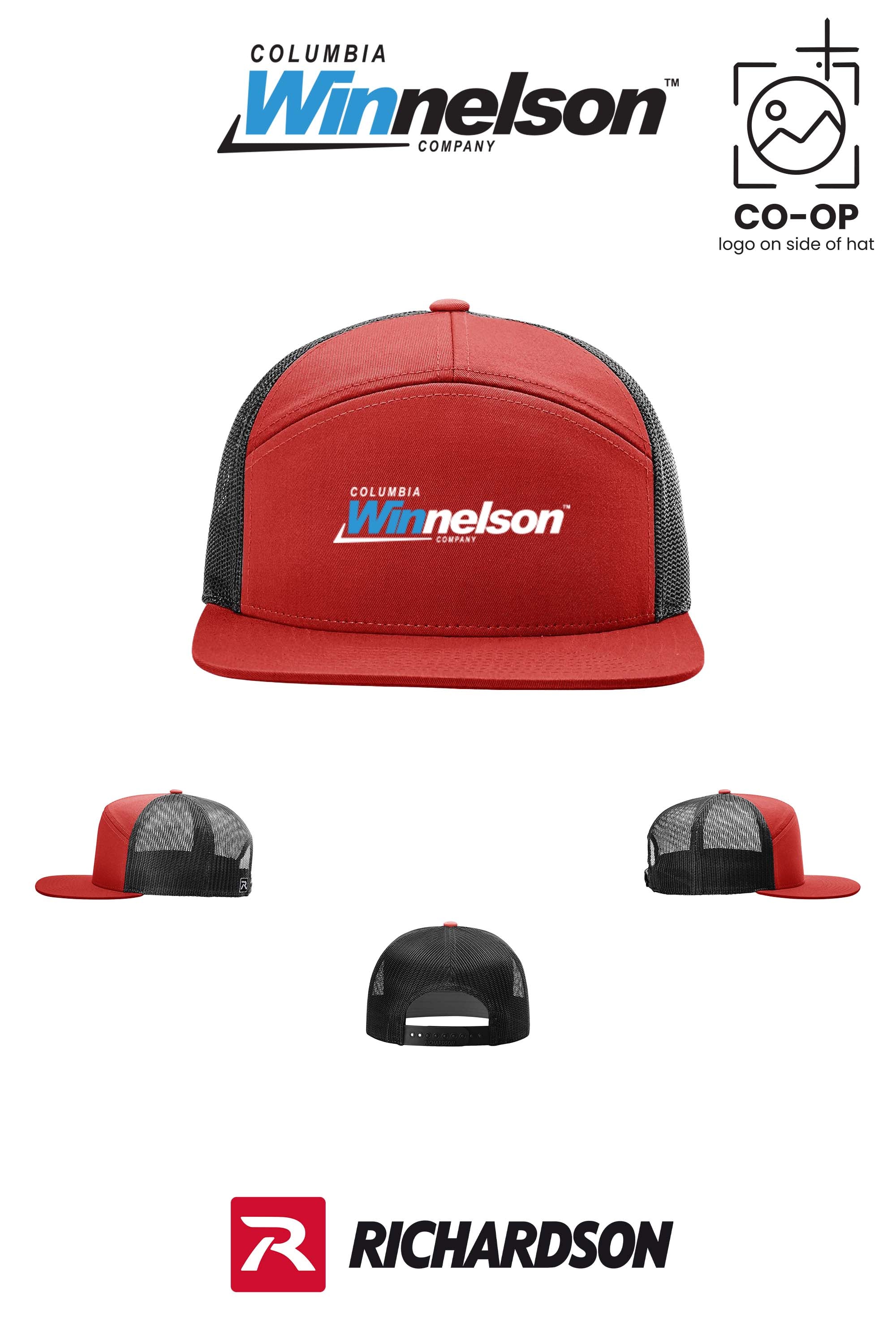 Richardson 168 Seven-Panel Trucker- Columbia MO Winnelson