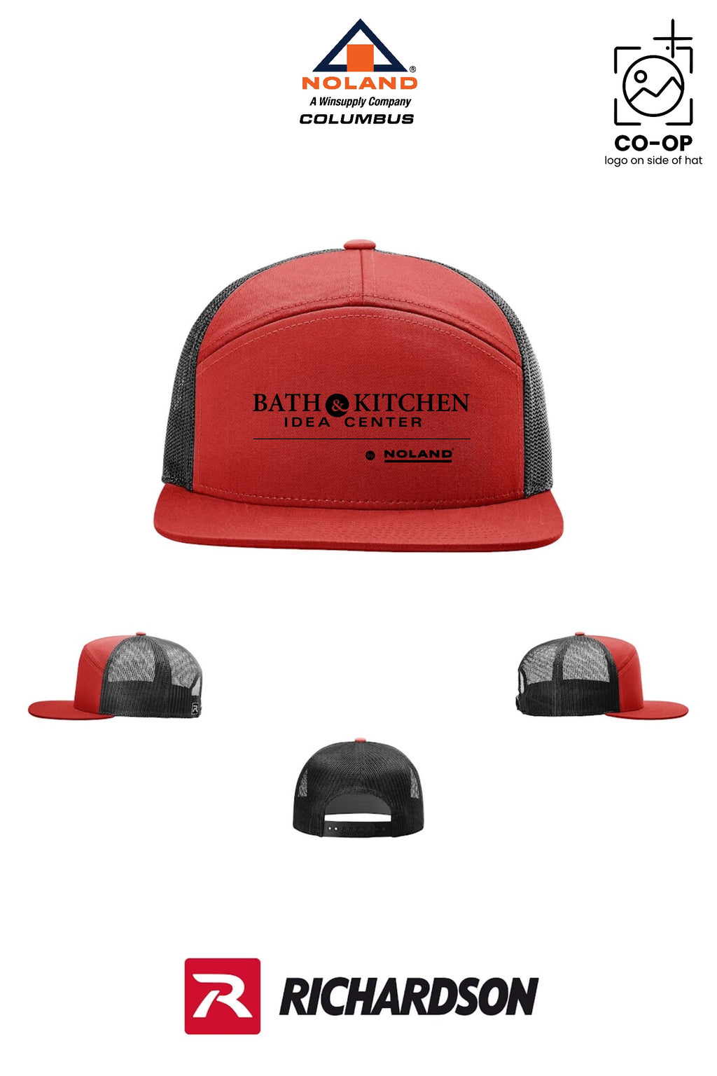 Richardson 168 Seven-Panel Trucker - Columbus Noland