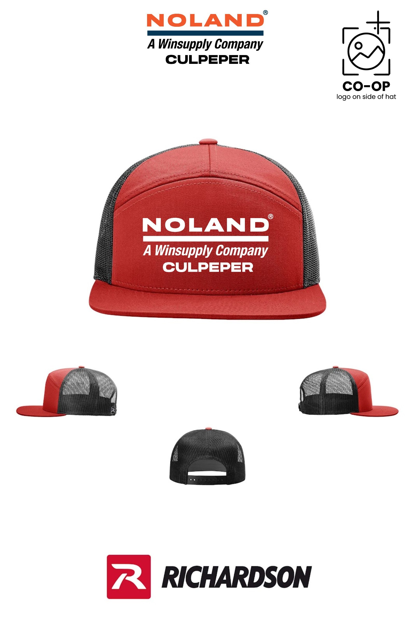 Richardson 168 Seven-Panel Trucker - Culpeper Noland