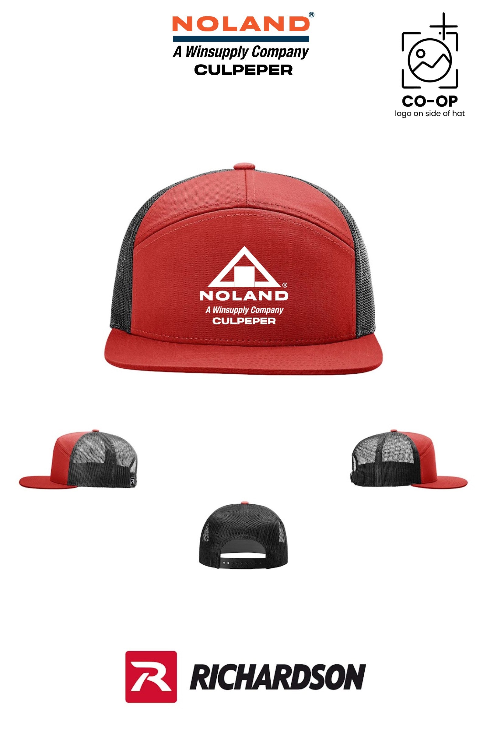 Richardson 168 Seven-Panel Trucker - Culpeper Noland