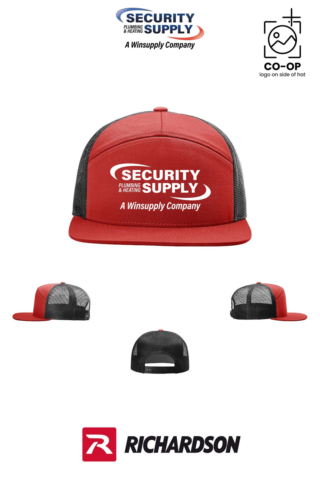 Richardson 168 Seven-Panel Trucker - SPHS Watertown