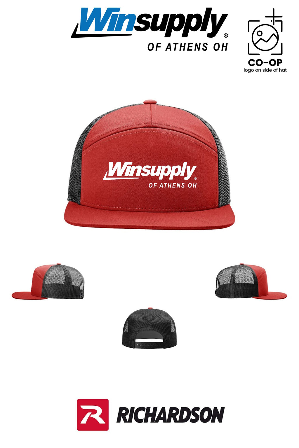 Richardson 168 Seven-Panel Trucker - Winsupply of Athens OH