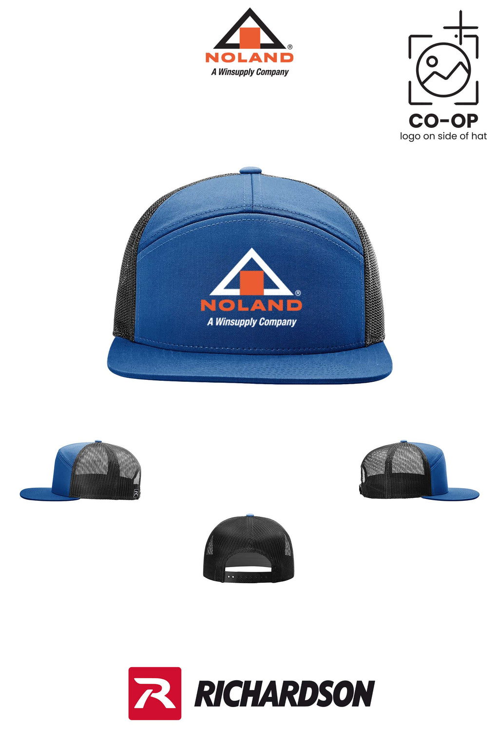 Richardson 168 Seven-Panel Trucker- Noland of Augusta GA