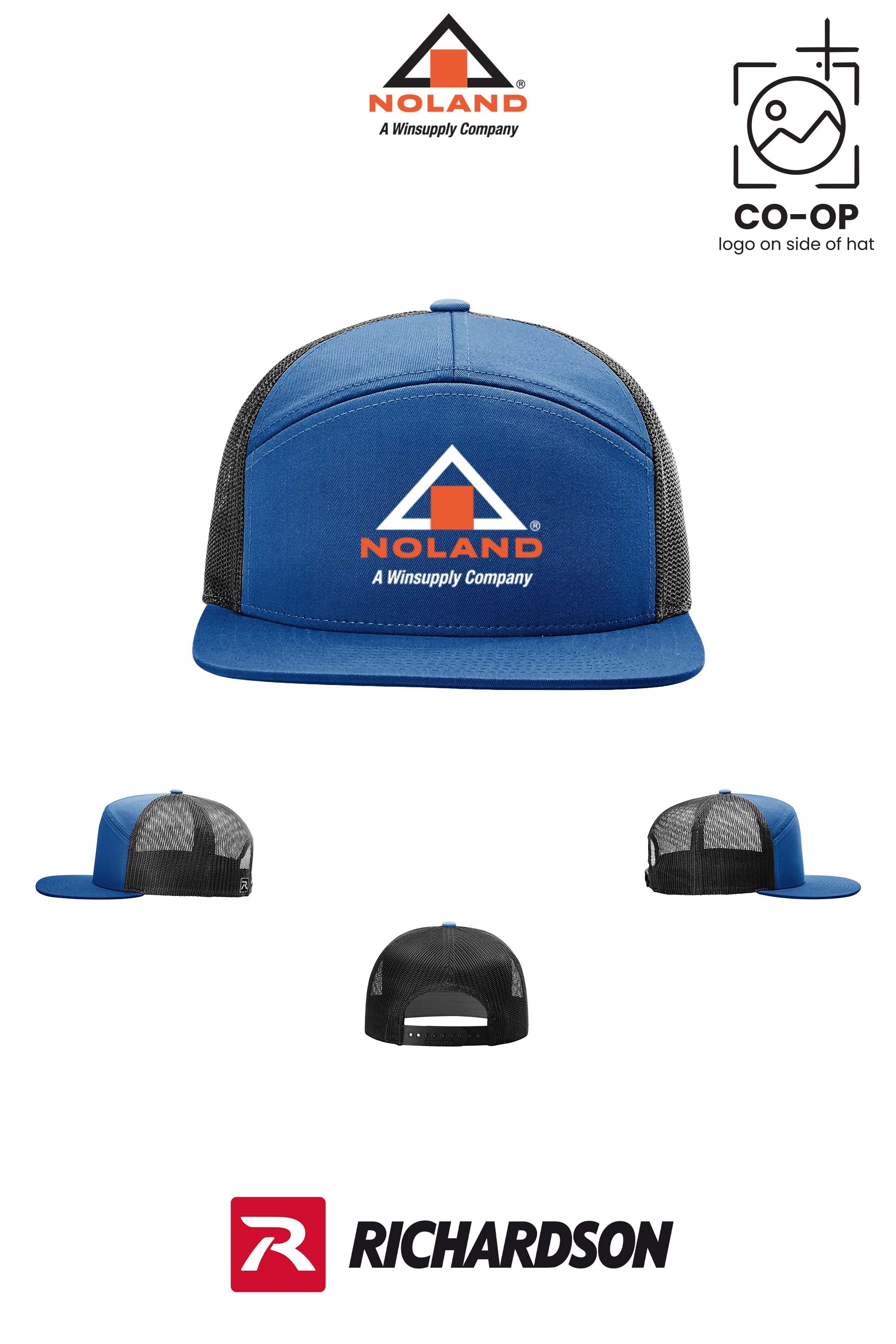 Richardson 168 Seven-Panel Trucker- Noland of Augusta GA