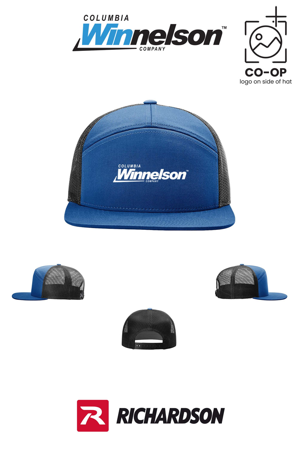 Richardson 168 Seven-Panel Trucker- Columbia MO Winnelson