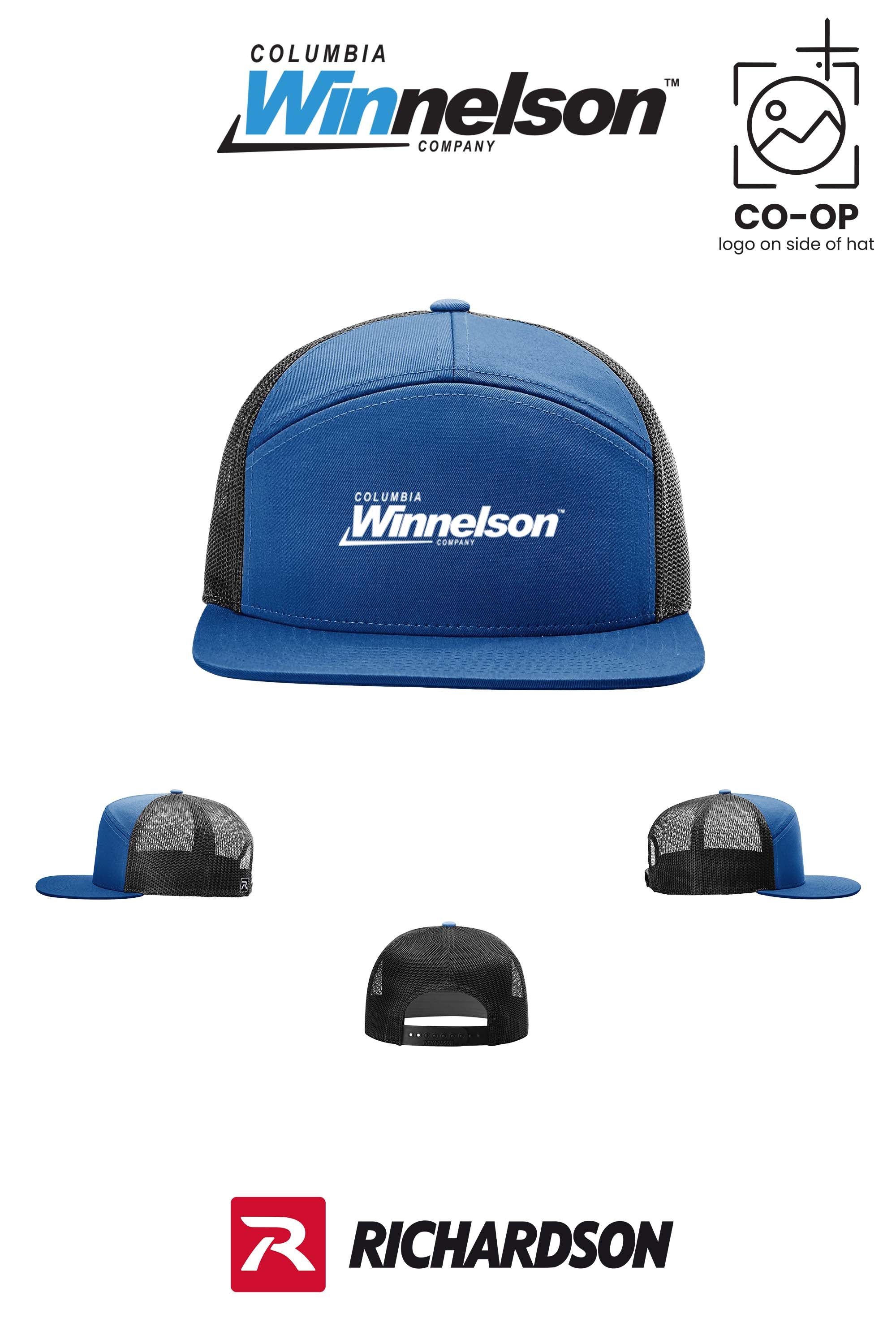 Richardson 168 Seven-Panel Trucker- Columbia MO Winnelson