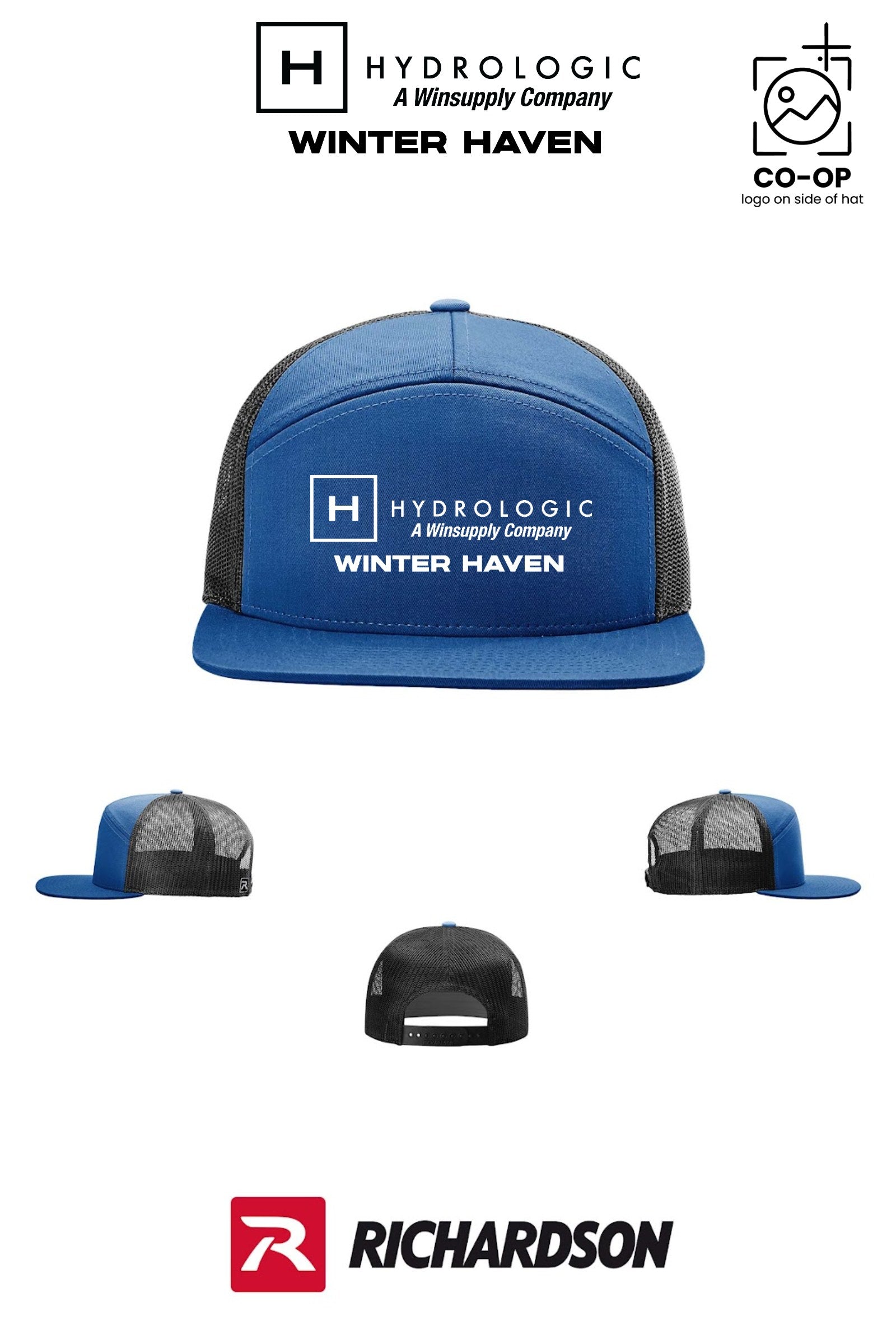 Richardson 168 Seven-Panel Trucker - Winsupply of Winter Haven