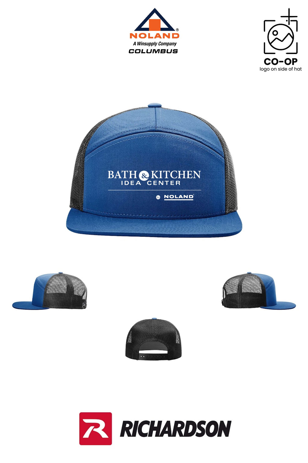 Richardson 168 Seven-Panel Trucker - Columbus Noland