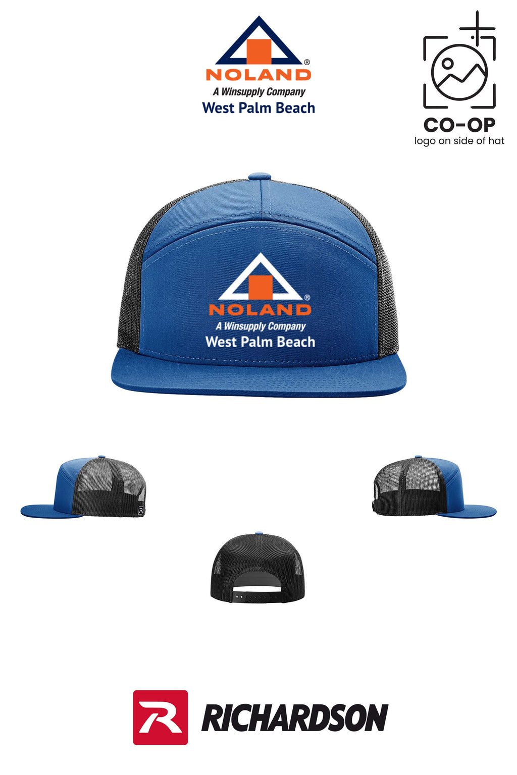 Richardson 168 Seven-Panel Trucker- Noland West Palm Beach