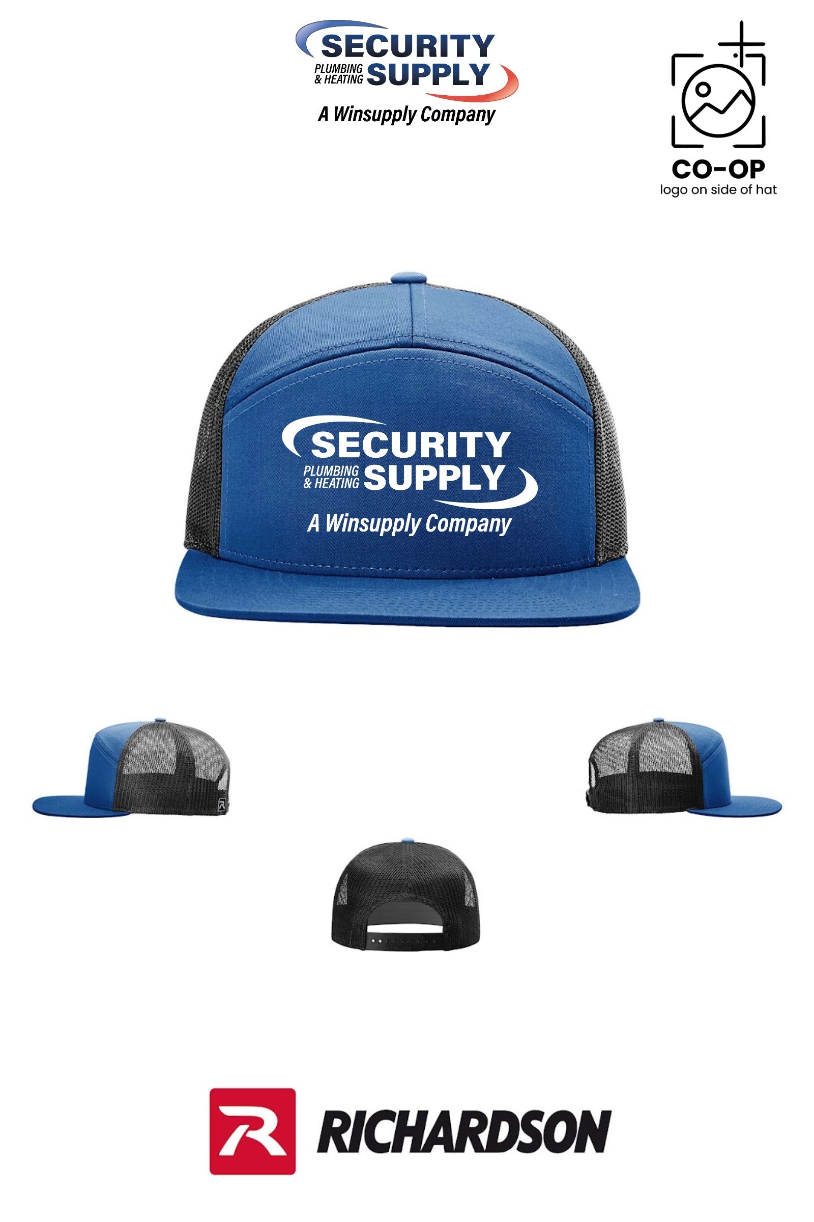 Richardson 168 Seven-Panel Trucker - SPHS Watertown