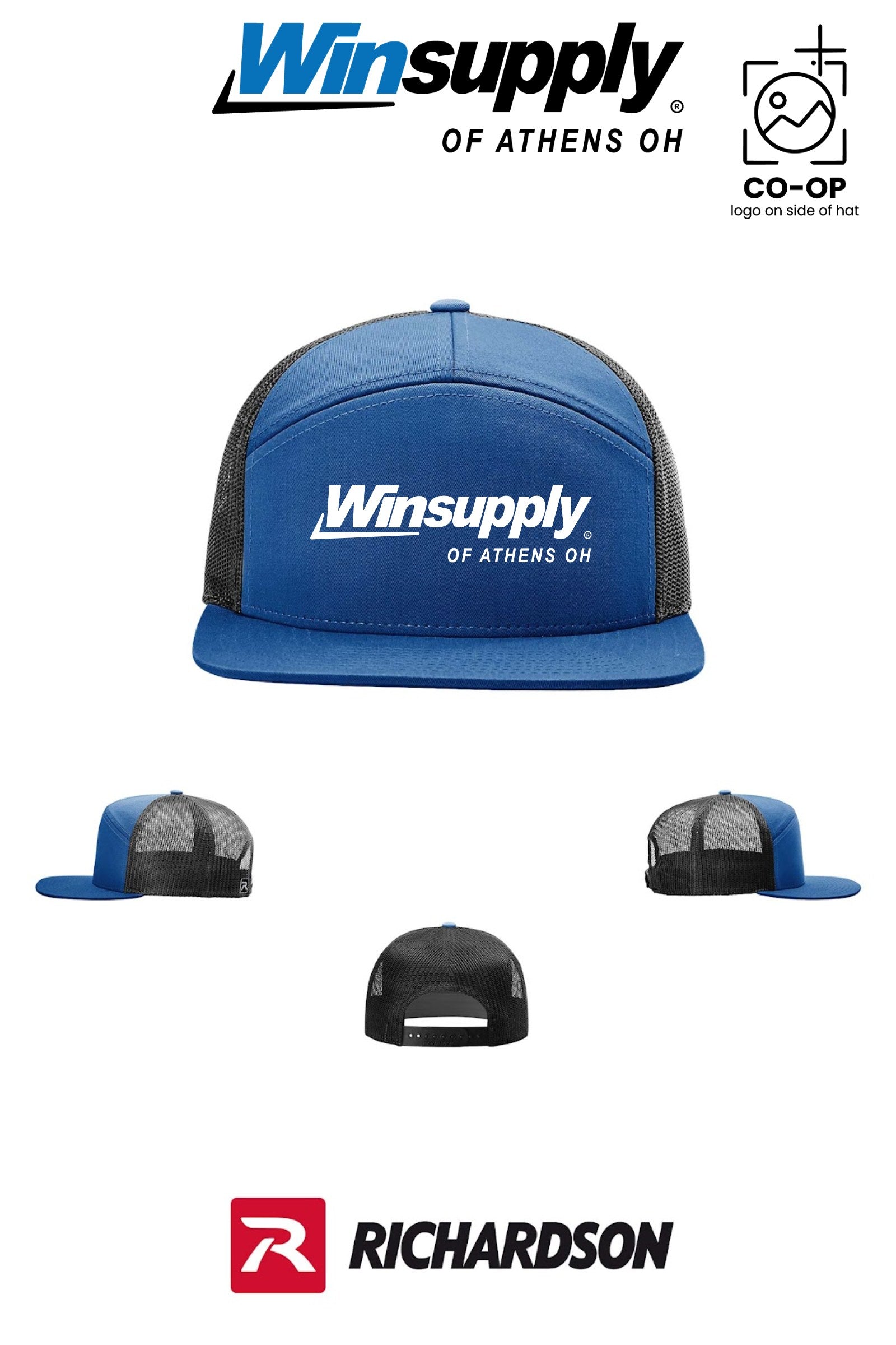 Richardson 168 Seven-Panel Trucker - Winsupply of Athens OH