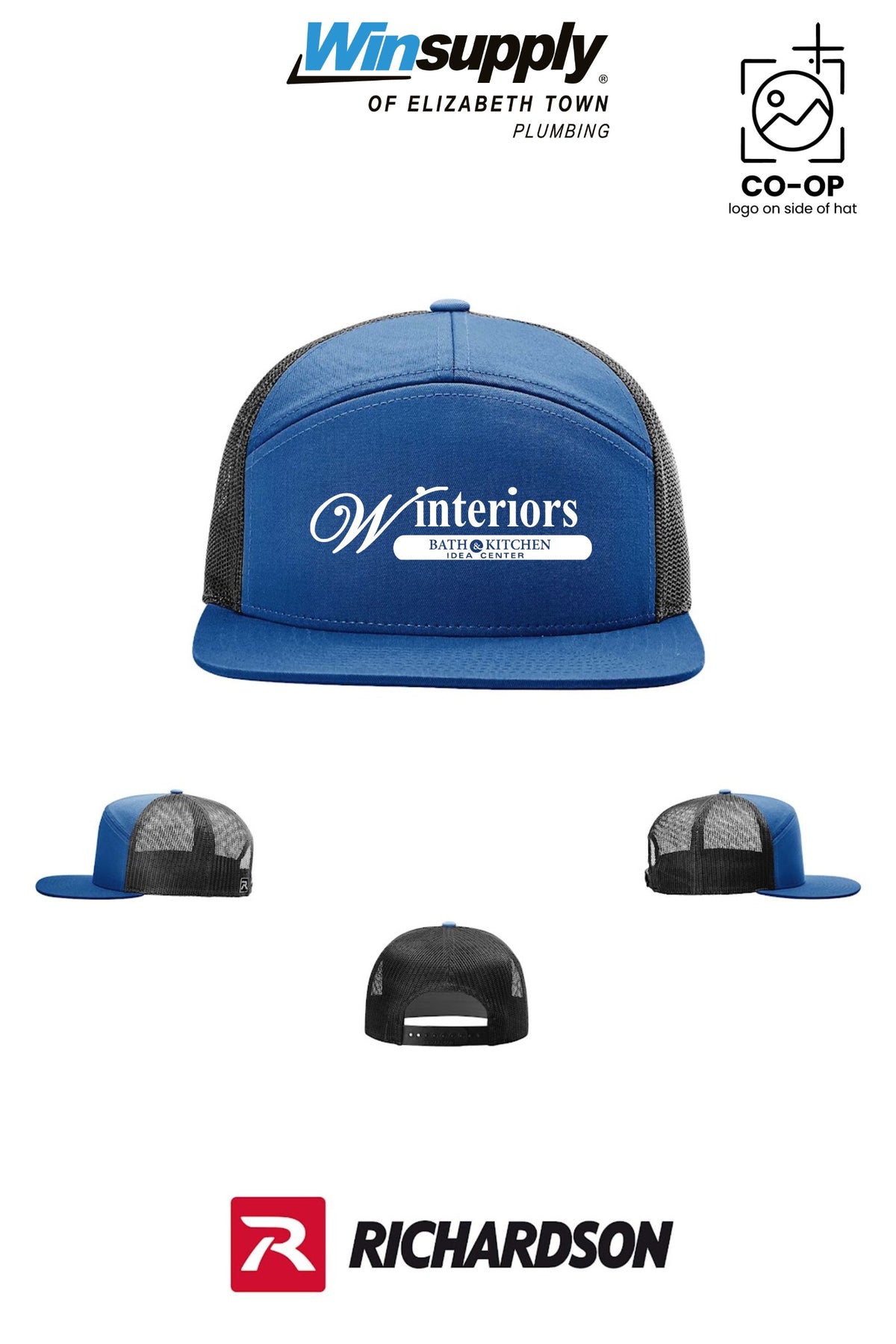 Richardson 168 Seven-Panel Trucker - Winsupply of Elizabethtown