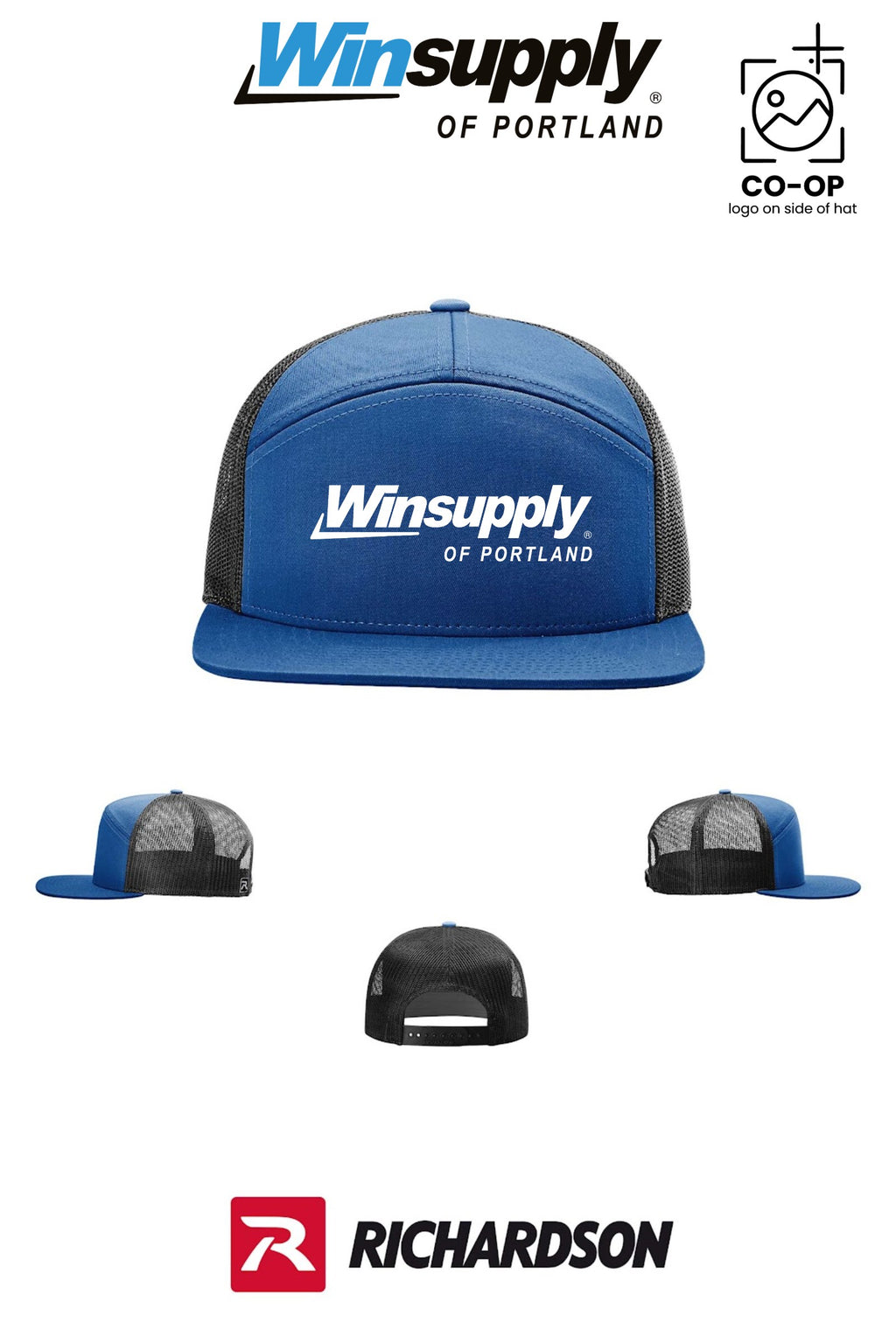 Richardson 168 Seven-Panel Trucker - Winsupply of Portland