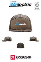 Richardson 168P Printed Seven-Panel Trucker- Winlectric Bangor