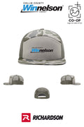 Richardson 168P Printed Seven-Panel Trucker- Collin County Winnelson