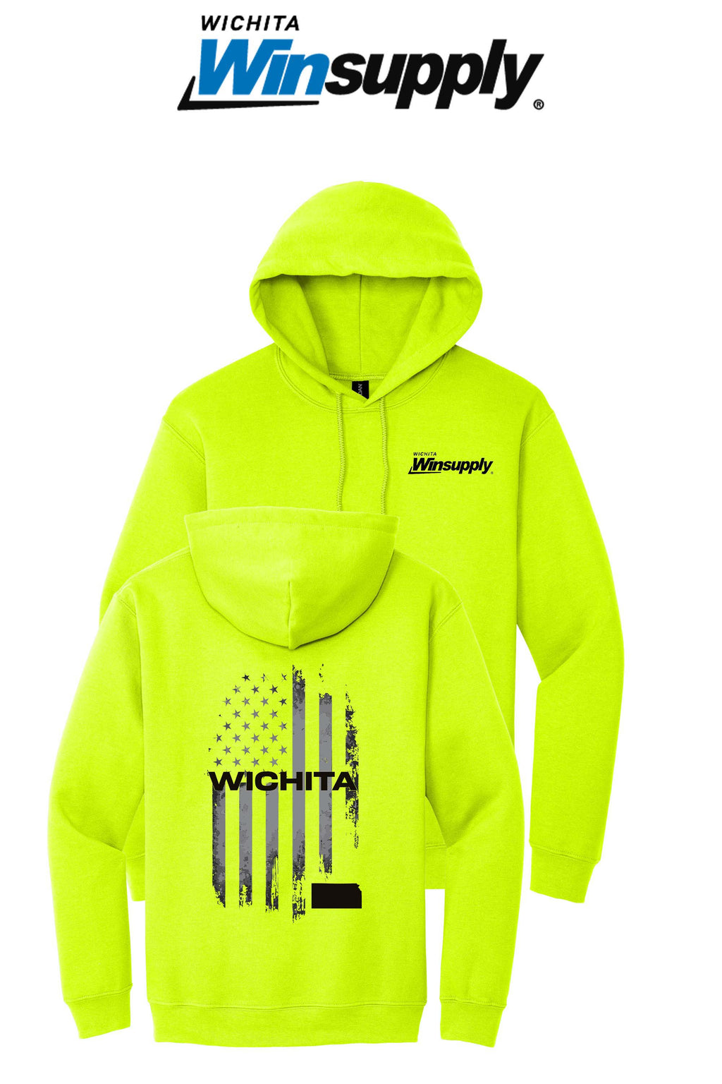Gildan® Heavy Blend™ Hooded Sweatshirt - Wichita Winsupply