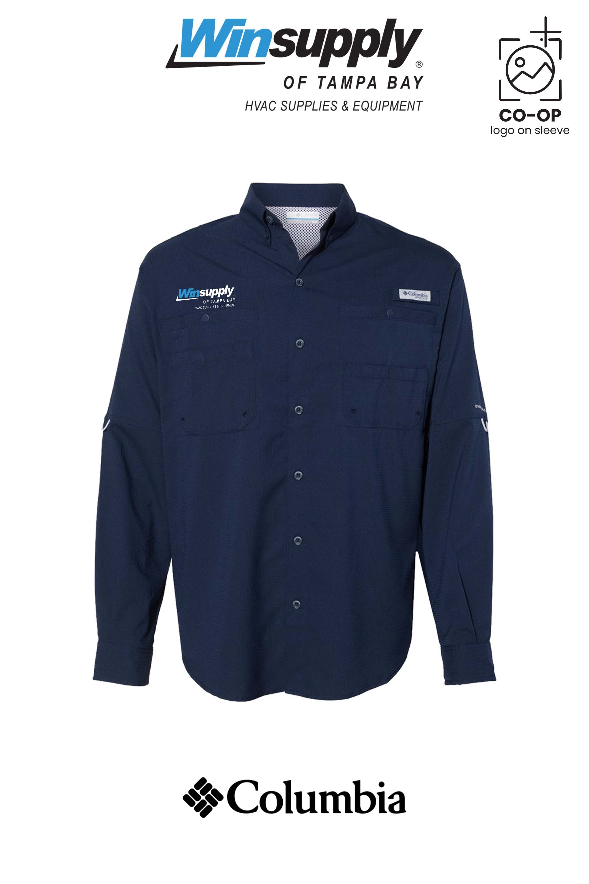 Columbia Mens PFG Tamiami™ II Long Sleeve Shirt - Winsupply of Tampa Bay