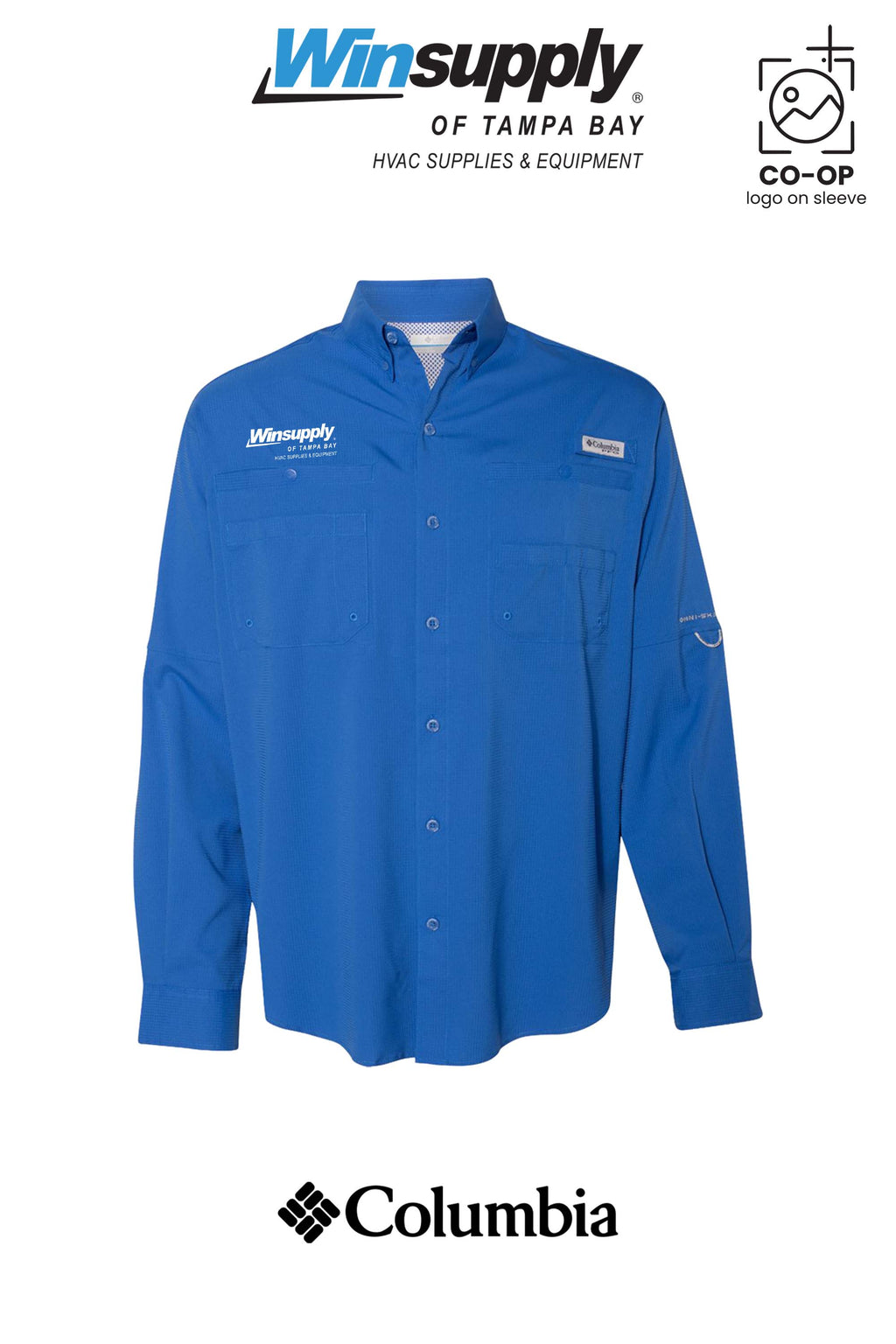 Columbia Mens PFG Tamiami™ II Long Sleeve Shirt - Winsupply of Tampa Bay