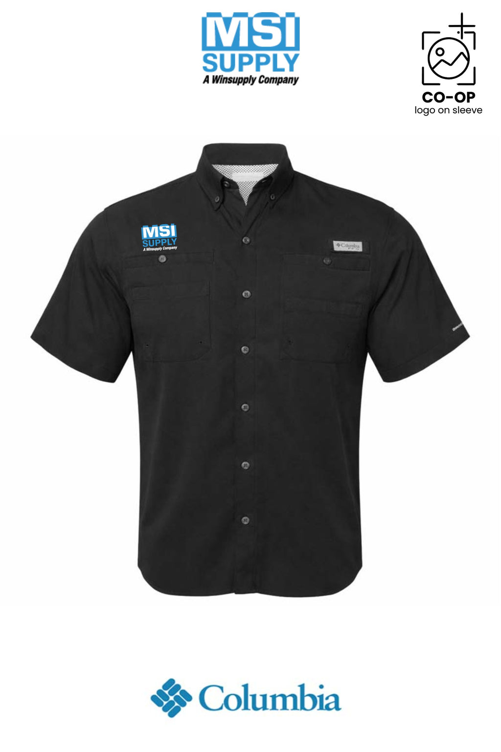 Columbia Mens PFG Tamiami™ II Short Sleeve Shirt - MSI Supply Houston