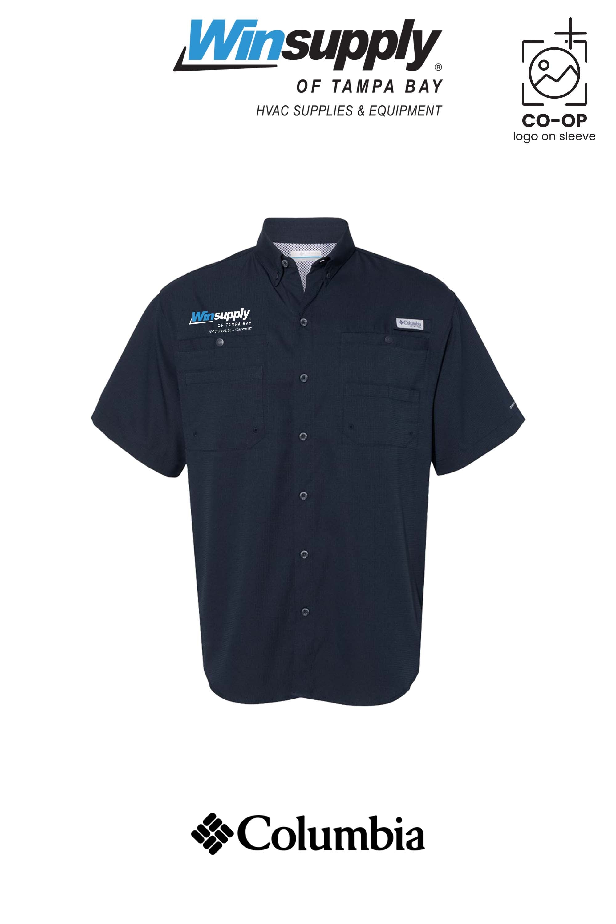 Columbia Mens PFG Tamiami™ II Short Sleeve Shirt - Winsupply of Tampa Bay