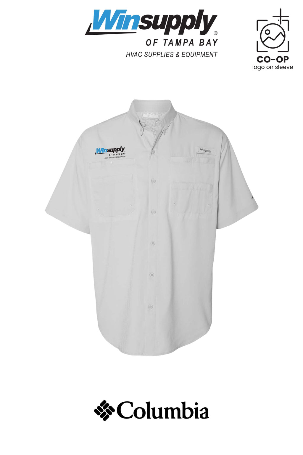 Columbia Mens PFG Tamiami™ II Short Sleeve Shirt - Winsupply of Tampa Bay