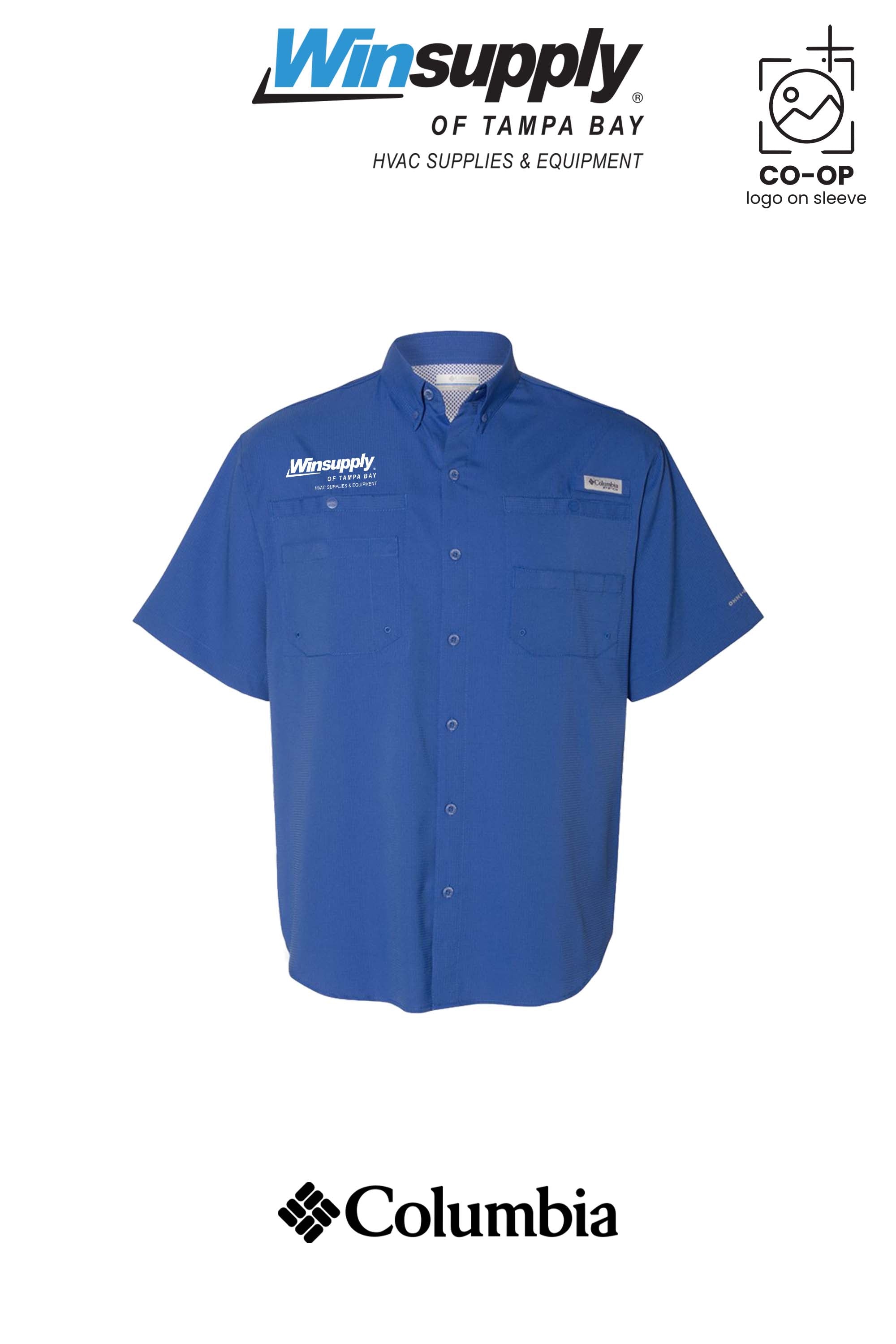 Columbia Mens PFG Tamiami™ II Short Sleeve Shirt - Winsupply of Tampa Bay
