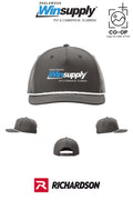 Richardson 258 Five-Panel Classic Rope Cap - Englewood Winsupply