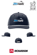 Richardson 258 Five-Panel Classic Rope Cap - Winsupply Emerald City