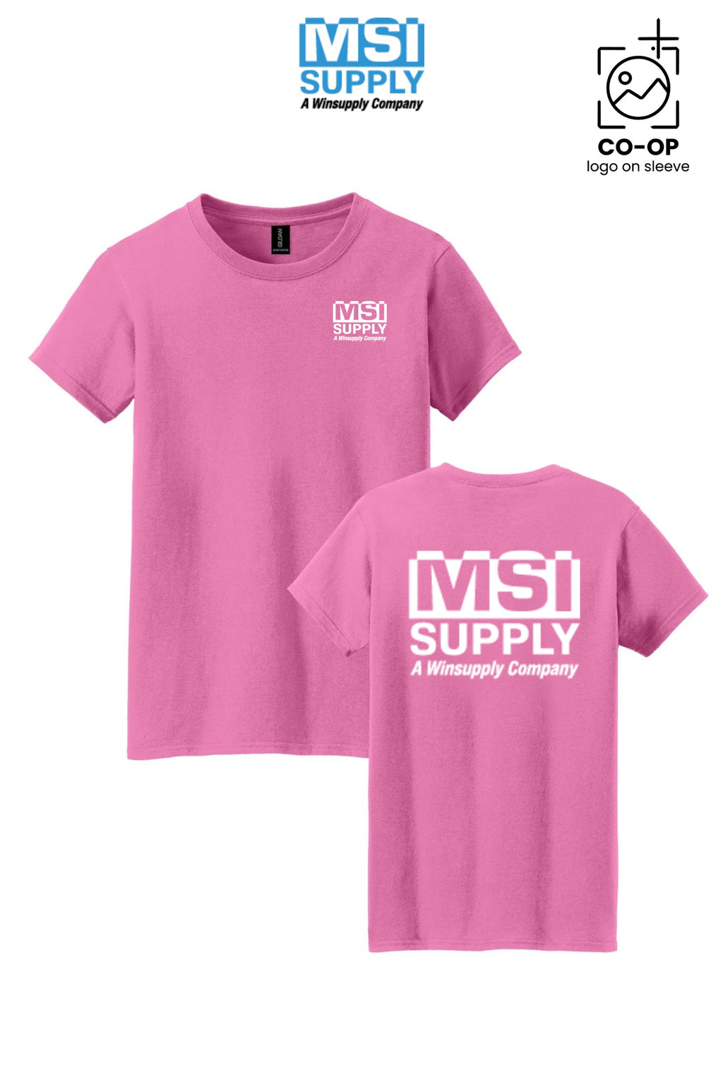 Gildan® Women's Heavy Cotton™ 100% Cotton T-Shirt - MSI Supply Houston