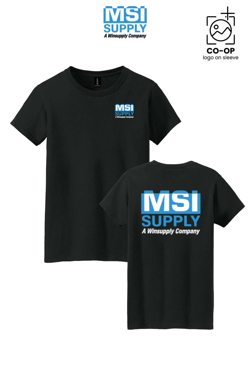 Gildan® Women's Heavy Cotton™ 100% Cotton T-Shirt - MSI Supply Houston