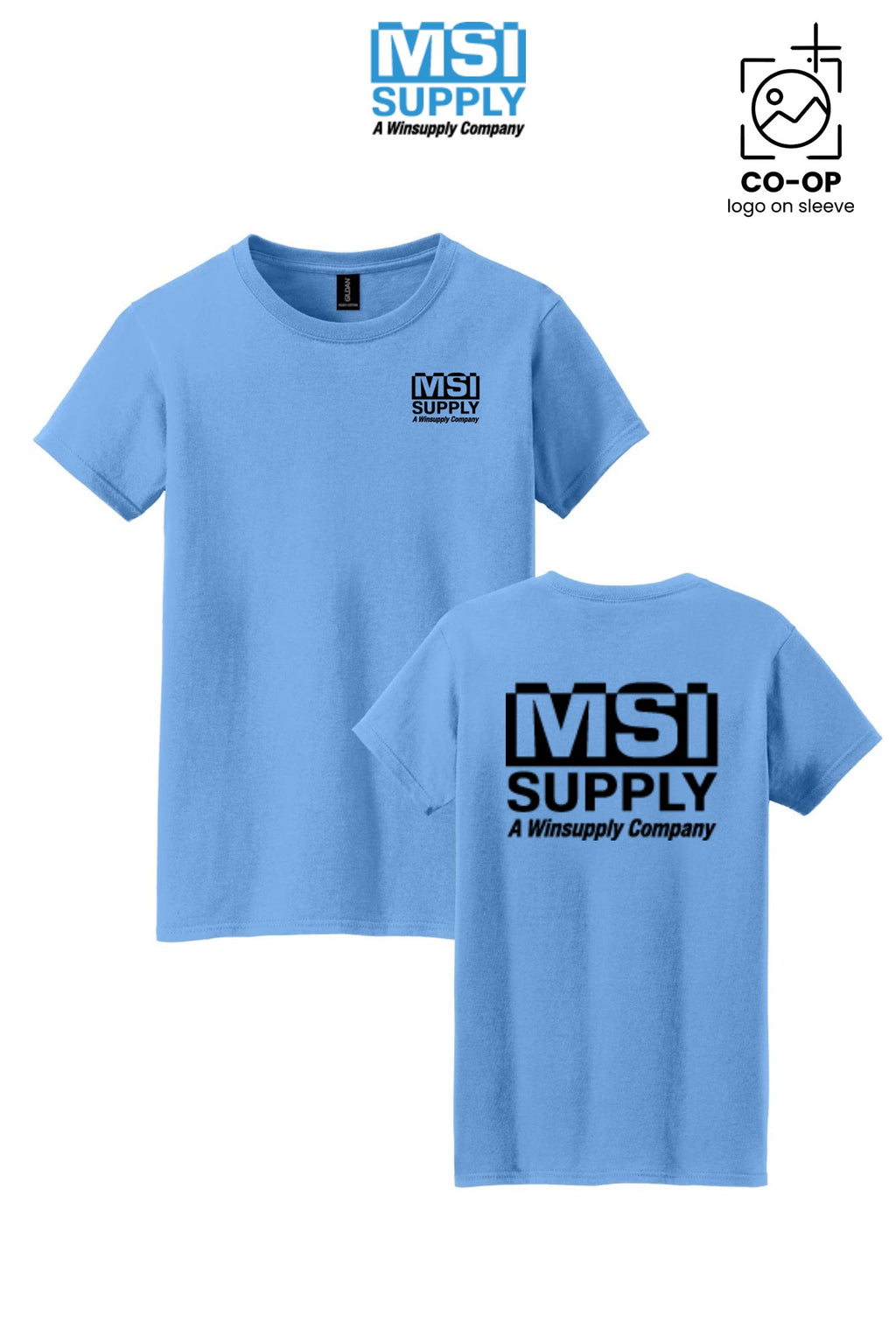 Gildan® Women's Heavy Cotton™ 100% Cotton T-Shirt - MSI Supply Houston