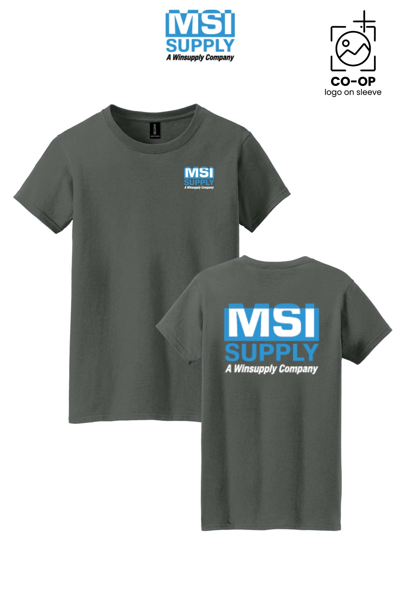 Gildan® Women's Heavy Cotton™ 100% Cotton T-Shirt - MSI Supply Houston