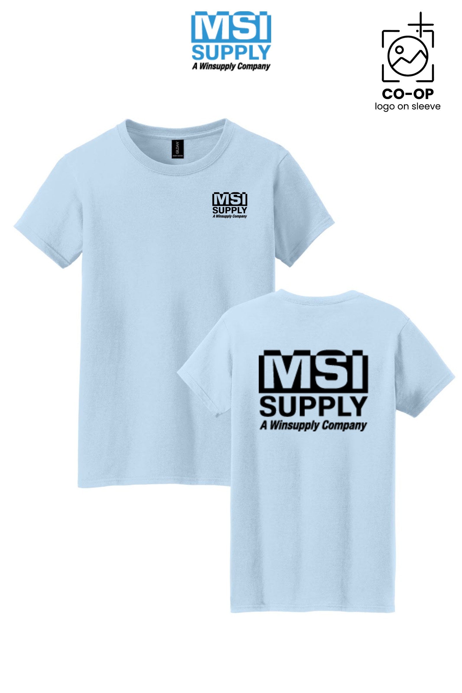 Gildan® Women's Heavy Cotton™ 100% Cotton T-Shirt - MSI Supply Houston