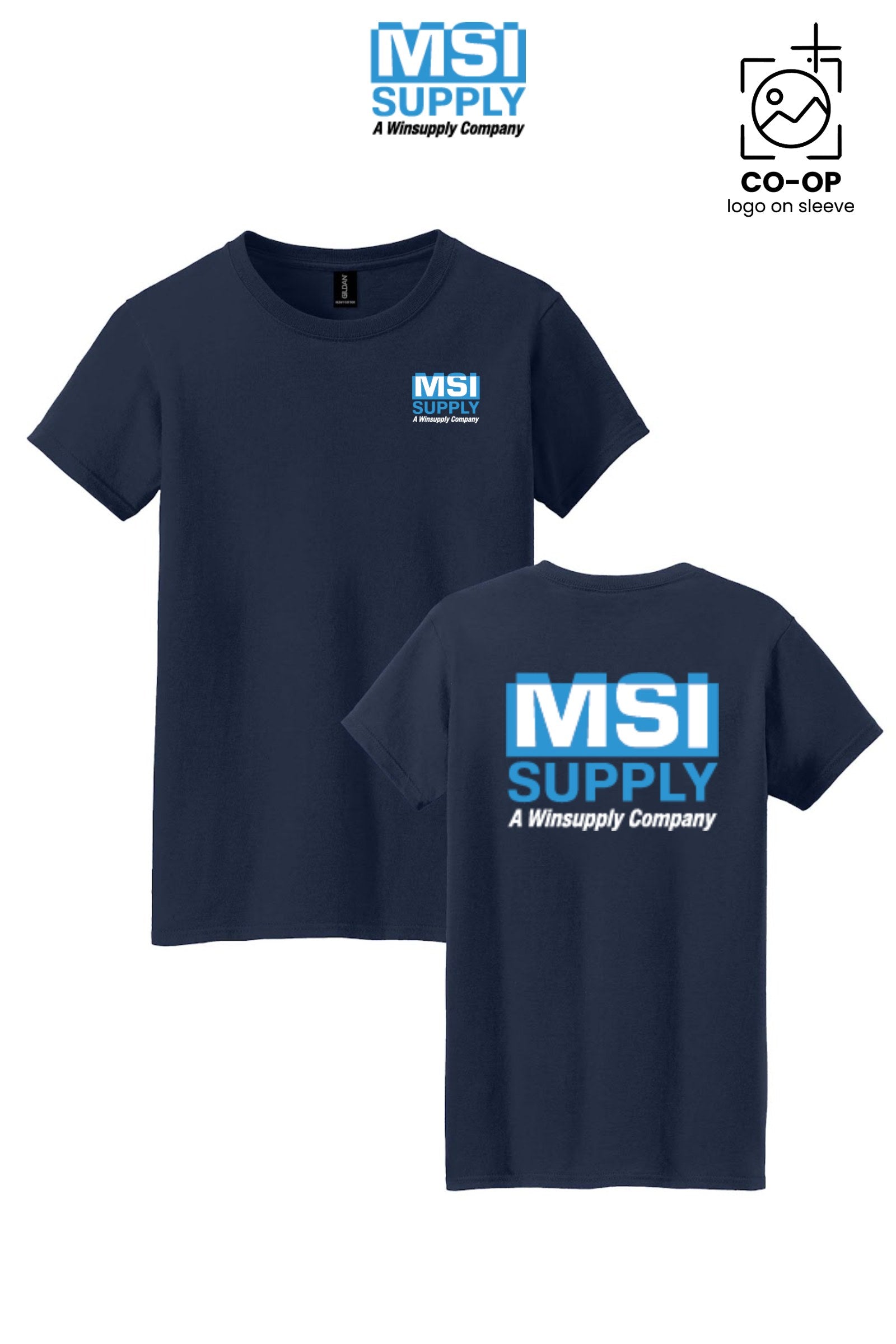 Gildan® Women's Heavy Cotton™ 100% Cotton T-Shirt - MSI Supply Houston