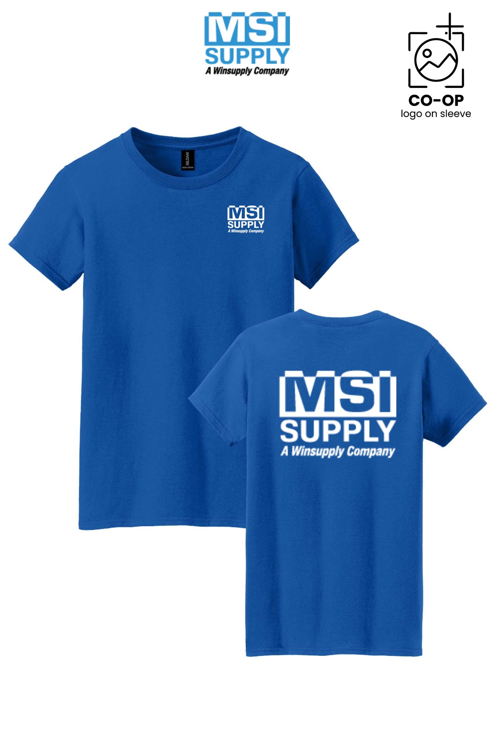 Gildan® Women's Heavy Cotton™ 100% Cotton T-Shirt - MSI Supply Houston