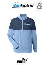 Puma Mens Cloudspun Warm Up Quarter-Zip Pullover - Omaha Winlectric