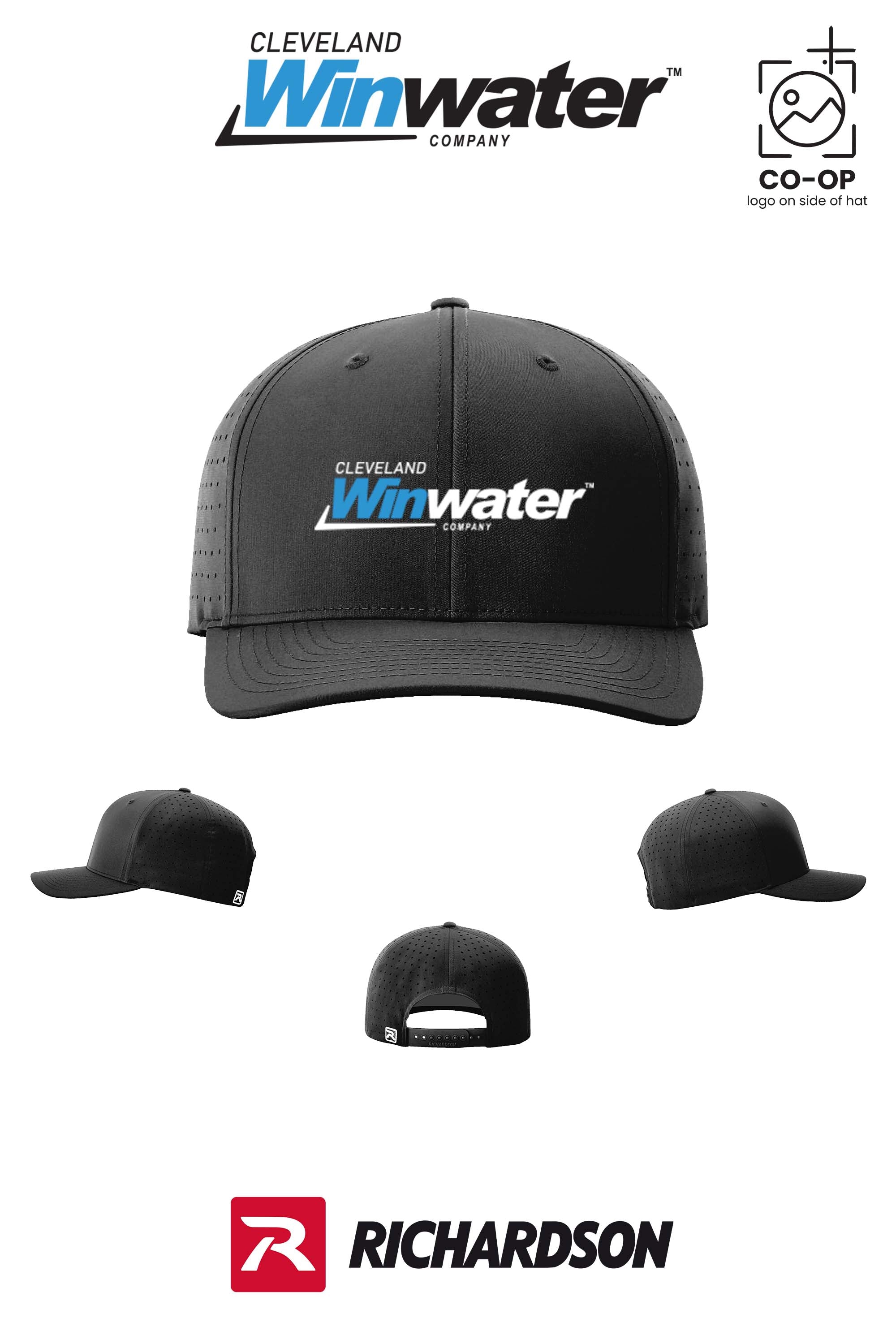 Richardson 632 Laser Perf R-Flex Snapback - Winwater of Cleveland